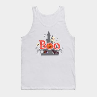 Boo Halloween For Kids - Funny Halloween Costumes Tank Top